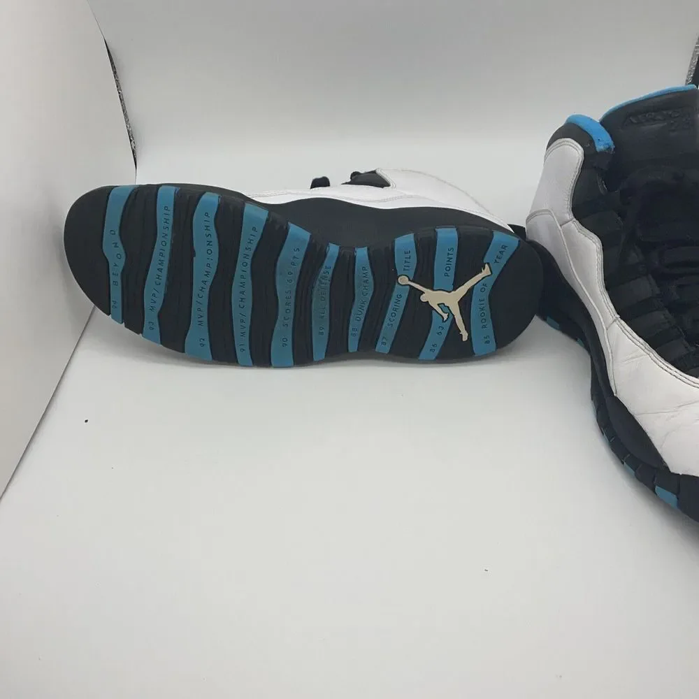 Jordan 10 Retro Powder Blue‎ 2014 Size 11.5- Missing Insoles